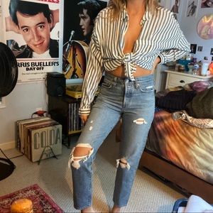 Levis wedgie straight jeans